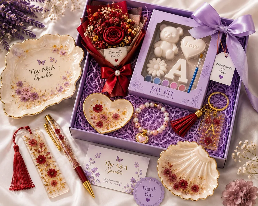 Personalized gift box example
