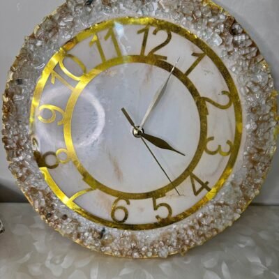 White Clock for Home 12 inches