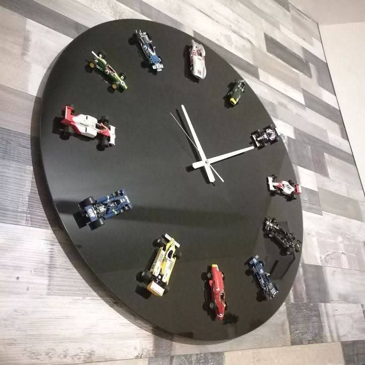 Cars Lover Office Clock 20" Inches