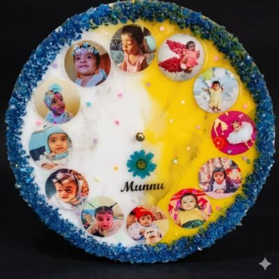 Picture Resin Clock 20" Inches