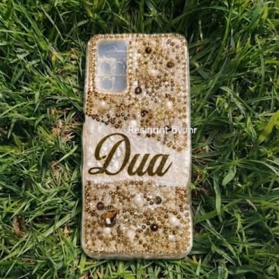 Resin Beaded Mobile Cover