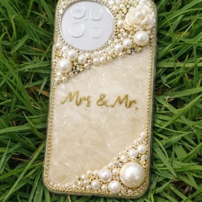 Resin beaded Mobile Cover