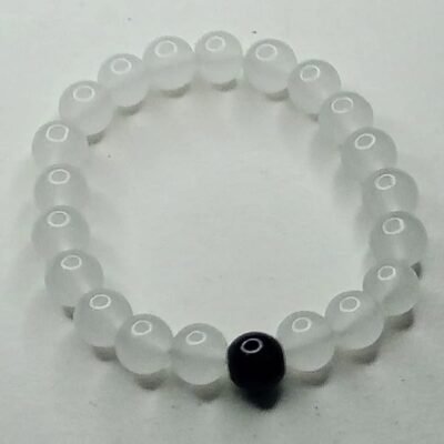 White Beads Bracelet
