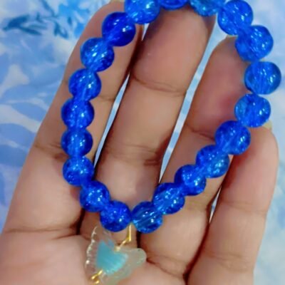 Royal Blue Beads Bracelet