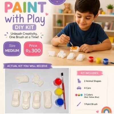 Paint with Play-Medium DIY Kit