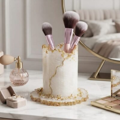 Customized Resin Stand Holder White